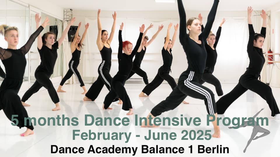 5 Months Dance Intensive In Berlin Feb – June 2025