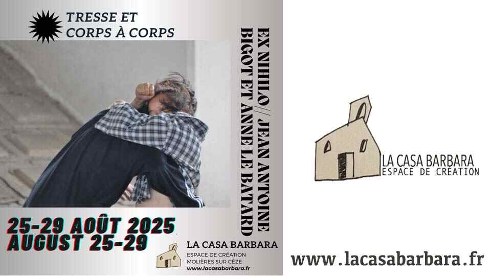 BRAIDS AND BODY-TO-BODY Workshop With Anne Le Batard And Jean Bigot (Cie EX NIHILO)