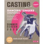 Dancer / Entertainer For Production Shows In Greece