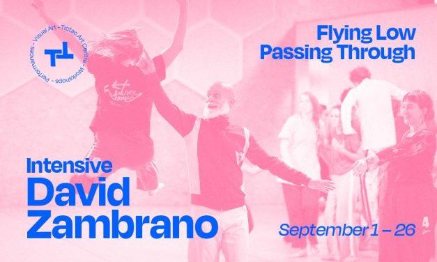 David Zambrano 4 weeks Flying Low and Passing Through Intensive – September 1 – 26