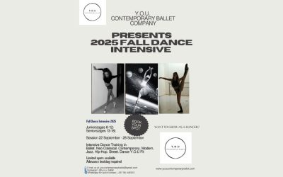 Fall Dance Intensive Y.O.U Contemporary Ballet Company + Scholarship Audition Online