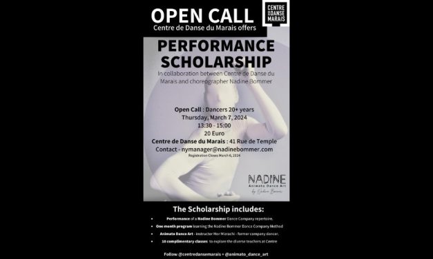 Performance Scholarship Animato Dance Art Program