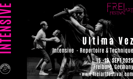 Ultima Vez Repertoire – Intensive at Frei Art Festival
